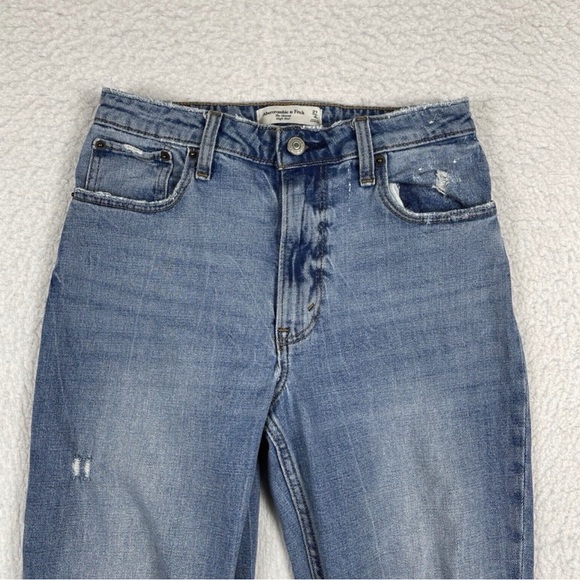 Abercrombie & Fitch Jeans Womens 27/4 Regular Curve Love The Skinny High Rise‎ - Picture 7 of 11